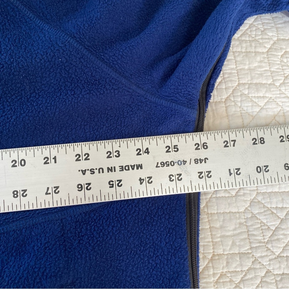 Marmot Men’s Navy Blue Polartec  Fleece Jacket Size XL Full Zip Hiking Pockets - Picture 11 of 14